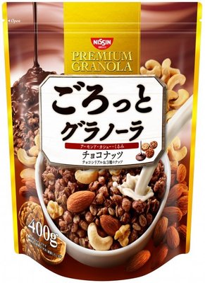 ☆°╮《艾咪小鋪》☆°╮新包裝日本NISSIN日清宇治抹茶 / 草莓 / 巧克力堅果燕麥片400g