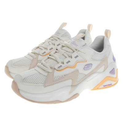 SKECHERS 女鞋 D'LITES HYPER BURST 休閒運動鞋 老爹鞋 896178NAT