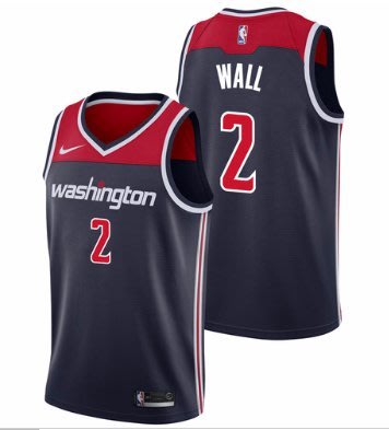 NBA2018全明星賽球衣  華盛頓巫師隊 wall沃爾 Curry Durant 湯普森 浪花兄弟 戴維斯 鵜鶘