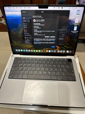 MacBook M1 Pro 14吋16/512g原廠保固內