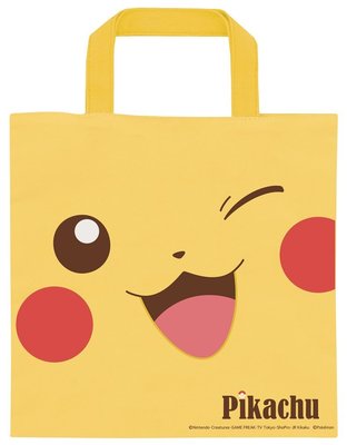 『東西賣客』【預購2週內到】日本 Skater 神奇寶貝 寶可夢 皮卡丘購物袋【KB1】