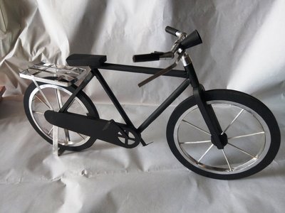 【玉華香舖 】 傳統腳踏車 淑女車  腳踏車 自行車 古早 紙藝 紙紮 紙衣 往生用品