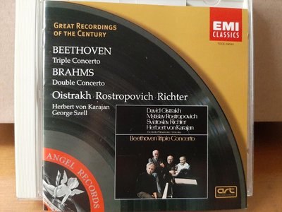 CD Richter,Oistrakh,Rostropovich,Karajan,Szell,Beethoven/Brahms-Triple/Double-c.