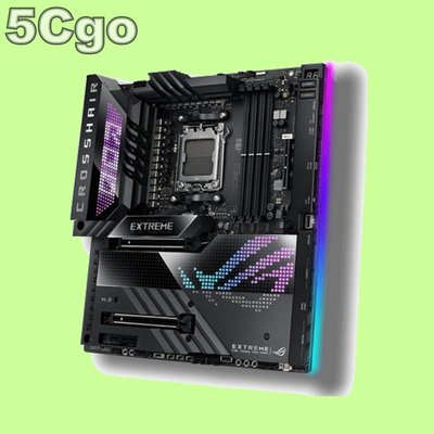 5Cgo【福利品】含14吋螢幕 華碩ROG CROSSHAIR X670E EXTREME AMD主機板內建32GB含稅