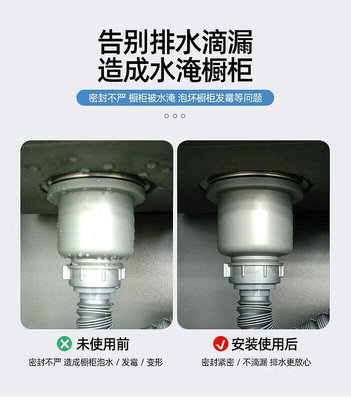 廠家出貨水槽密封圈皮圈洗菜盆下水器墊片墊圈管皮墊廚房池配件洗碗槽膠圈