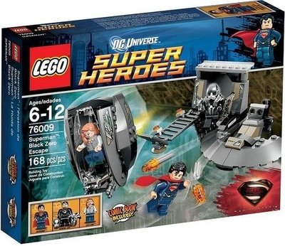 【樂購玩具雜貨鋪】LEGO 樂高 76009 Super Heroes 超級英雄系列 超人 Superman Black Zero Escape