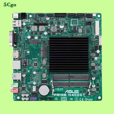 5Cgo【含稅】全新Asus/華碩PRIME N4000T主機板 ITX集成CPU X86開發板 開源工控低功耗主機板