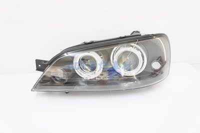 ~~ADT.車材.車材~~福特 TIERRA LS RS SE LED爆亮雙光圈雙魚眼黑底大燈一組