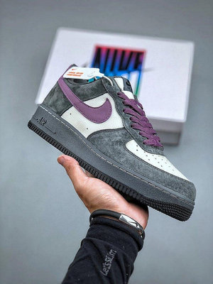 Nike Air Force 1 Low ’07 “Grey purple ”“灰紫霧”空軍