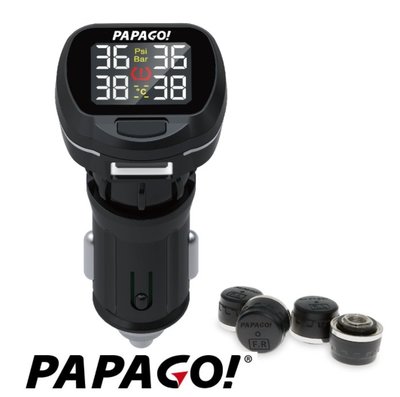 PAPAGO TireSafe S22E 獨立型胎外式胎壓偵測器【行車達人】