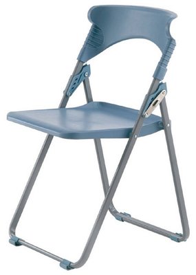 (MCF傢俱工廠)全新(含稅)品質優(人體工學塑鋼折合椅)/折疊椅/摺疊椅/人體工學折合椅(學校愛用款)