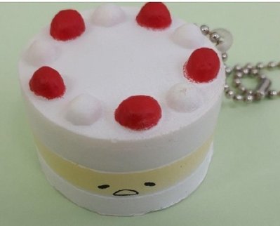 D-22 櫃 ： HORTCAKE 奶油蛋糕 GUDETAMA 蛋黃哥 軟軟的吉祥物 吊飾 　天富