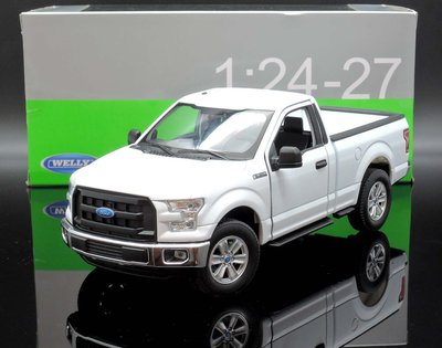 【M.A.S.H】[現貨瘋狂價] Welly 1/24 Ford F-150 Regular Cab 2015 白