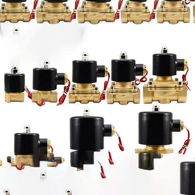 【現貨】常閉電磁閥水閥AC DC12220V 2分 3分 4分 6分 1吋 1.2吋 1.5吋 2吋氣閥銅閥
