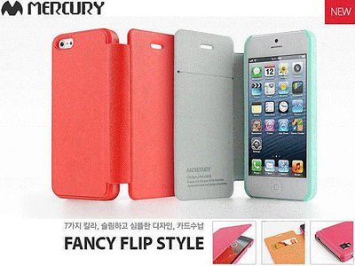 【SA051】MERCURY FLIP 韓國正品 輕薄馬卡龍高質皮套 iPhone 5 5S S3 Note 2 SE