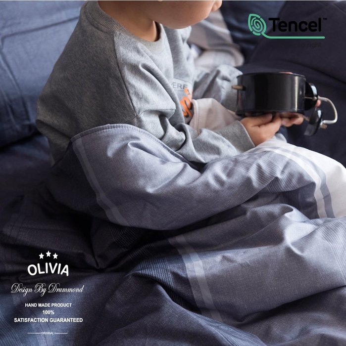 【OLIVIA 】DR5002 Clark  標準單人床包夏日涼被三件組    MOC莫代爾棉 台灣製