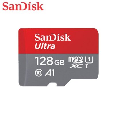 SanDisk【128GB】Ultra A1 手機 記憶卡 MicroSD UHS-I (SD-SQUAB-128G)