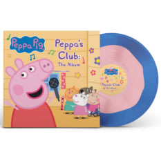 Peppa Pig Peppa’s Club: The Album佩佩豬俱樂部2023 RSD LP粉藍色彩膠唱片