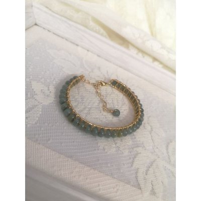 Kimk Creations Natural Grade A Jadeite Jade design bracel~隨意飾品