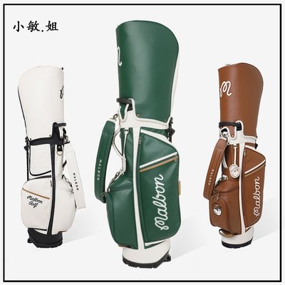熱銷 小敏姐21秋韓國代購直發MALBON GOLF高爾夫球包11月桶式古典半包可開發票
