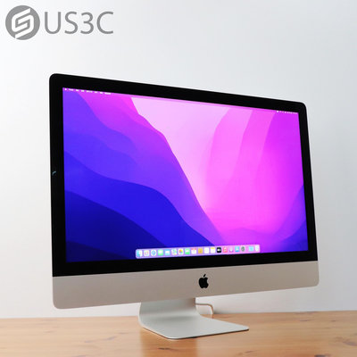【US3C-板橋店】公司貨 2015年末 Apple iMac A1419 Retina 5K 27吋 i5 3.2G 8G 1T FD M390 銀
