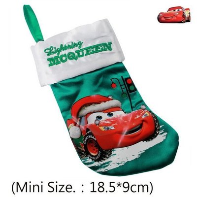 出口美國CARS閃電麥坤綠色聖誕襪(Mini Size)官網同步販賣…