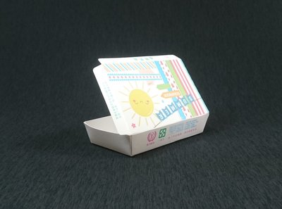 含稅 100個【公版 一體大 紙餐盒】便當盒 泡芙盒 蛋糕盒 點心盒 方型盒 包裝盒 打包盒 紙盒 環保盒 外帶盒 民全