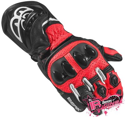 ♚賽車手的試衣間♚Berik® Gp-Air Evo Gloves B/R  頂級 長手套