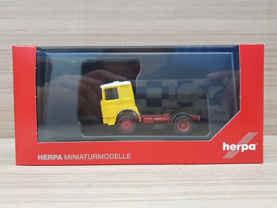 宗鑫 Herpa H310550-003 Roman Diesel 素面曳引車 黃色 蘿馬尼亞版 MAN