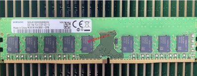 三星M391A1K43BB1-CPB 8G 1RX8 2133 DDR4 純ECC UDIMM伺服器記憶體
