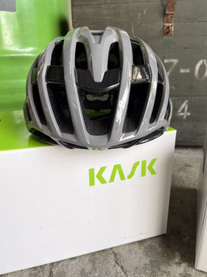~騎車趣~義大利KASK VALEGRO自行車安全帽 頭盔 灰色
