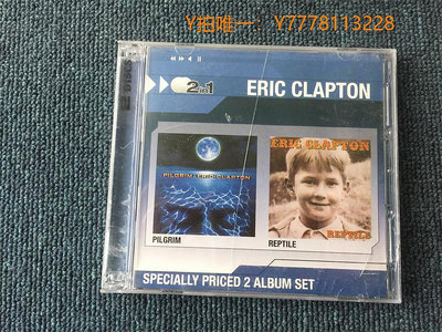 唱片CDEric Clapton   Pilgrim   Reptile  2CD   盒裂    OM版 拆