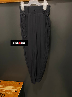 【Simple Shop】NIKE Bliss Lux 運動長褲 薄款 彈性 縮口長褲 黑色 女款 CV5849-010