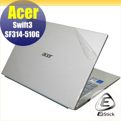 【Ezstick】ACER Swift 3 SF314 SF314-510G 二代透氣機身保護貼 DIY 包膜
