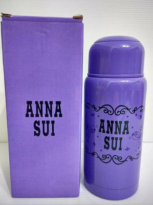 ㊣單細胞生物的二手小舖㊣ANNA SUI－保溫瓶（紫色）