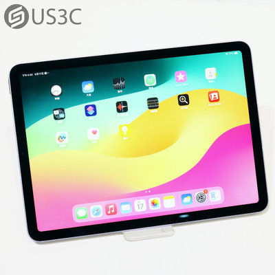 【US3C-青海店】【一元起標】台灣公司貨 Apple iPad Air 5 64G WiFi+LTE 紫色 10.9吋 M1 聰穎接點 二手平板