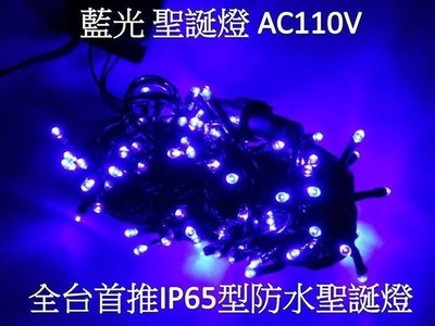 (安光照明)LED聖誕燈 110V/220V 全藍光 IP65防水 新式接頭串接可同步 3C LED燈 燈泡 日光燈批發