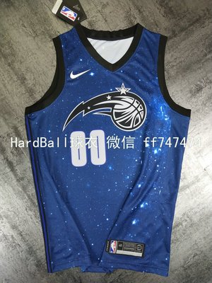 亞倫·高登( Aaron Gordon) NBA奧蘭多魔術隊  熱轉印款式 星空版 球衣 00號