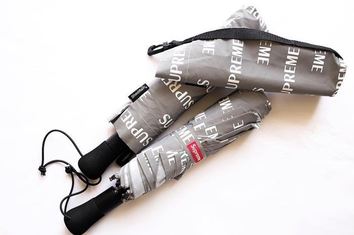 超搶手】全新正品Supreme x ShedRain Reflective Repeat Umbrella 反光