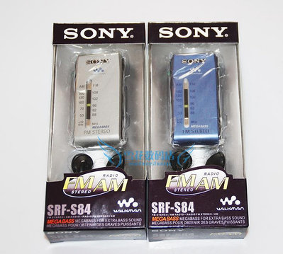 精品Sony/索尼 srf-s84 迷你 便攜 袖珍 FM/AM 收音機 SRF-S86