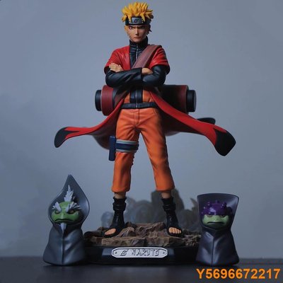 布袋小子Uzumaki Naruto 火影忍者 Sage Action 動漫人物 Pvc 玩具 Shippuden 收藏家
