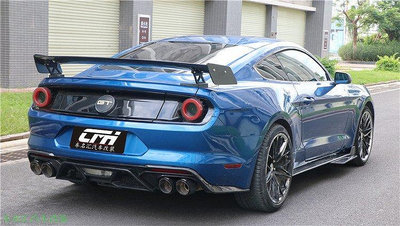 適用于15-22款福特野馬賽道版定風翼Mustang改裝GT500碳纖大尾翼--請議價