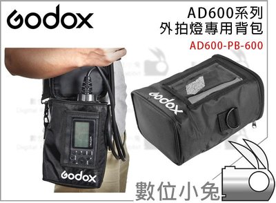 數位小兔【Godox 神牛AD600-PB-600 外拍燈背包】AD600B AD600BM 棚燈 攝影燈 AD600