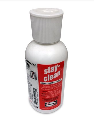 STAY-CLEAN液狀助焊劑~另有銷售無鉛無鎘含錫銀銅焊條、銀焊條、銀焊線、合金銅焊條、銀焊片、助焊膏、無鎘焊條…等