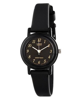 【CASIO 專賣店】LQ-139AMV-1 採用黑色系樹脂錶帶設計，錶面設計簡單且直覺易讀，兼具外型與實用