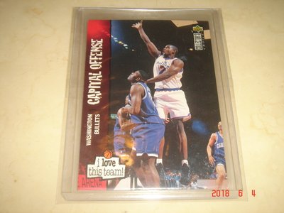 美國職籃 NBA Bullets Chris Webber 1995 Upper Deck #394 球員卡