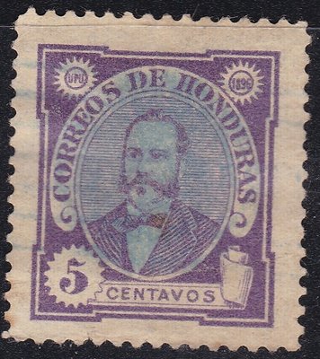 宏都拉斯11896『總統』古典票