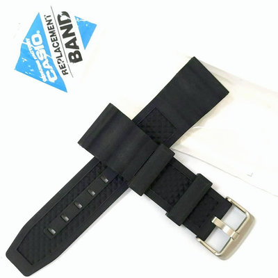 【錶帶耗材】CASIO卡西歐 MDV-302-1 / MDV-104 原廠膠質錶帶 (可通用SEIKO) 24mm