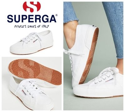 【BJ.GO】Superga 2750 COTU CLASSIC WHITE 經典白運動鞋