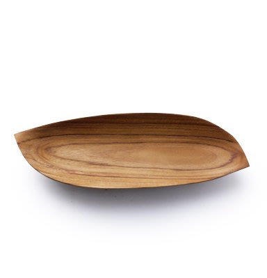 【CHABATREE】OSHIBORI 柚木點心盤 木製餐盤 木盤 原木餐盤 原木食器 甜點盤 擺飾盤